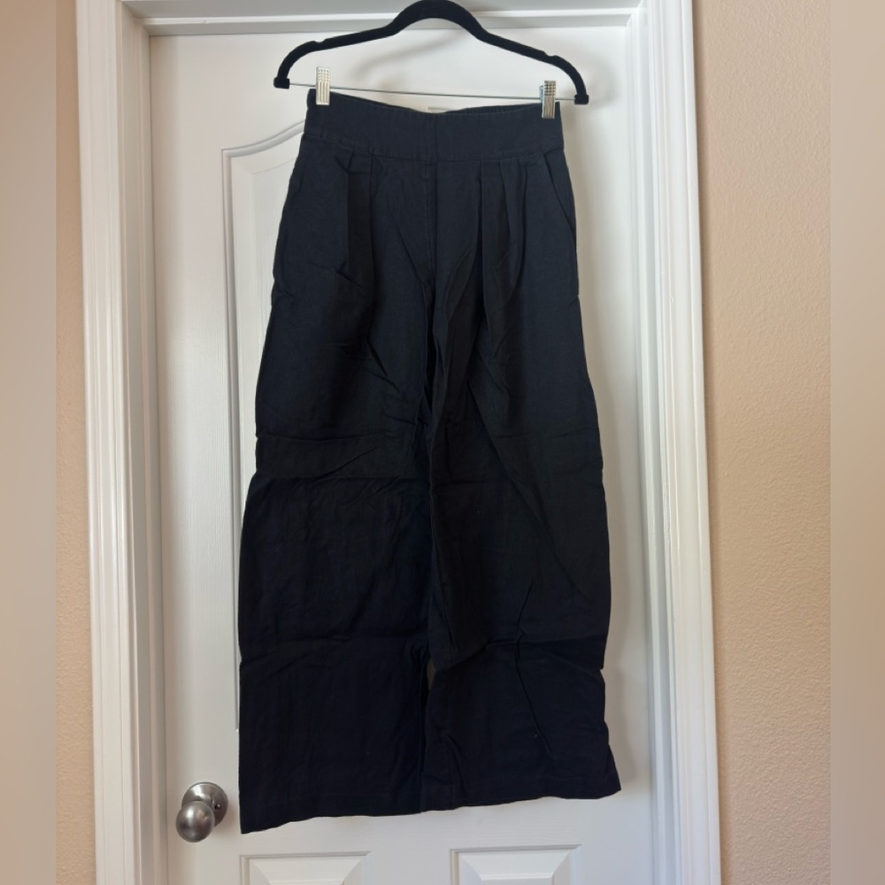 Abercrombie and Fitch linen wide leg pants
